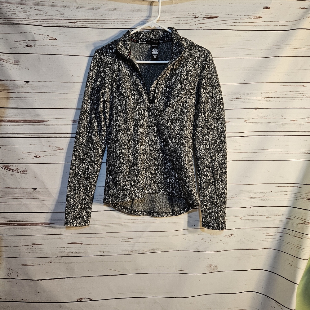 Spyder Black‎ and White Jacket Size Small